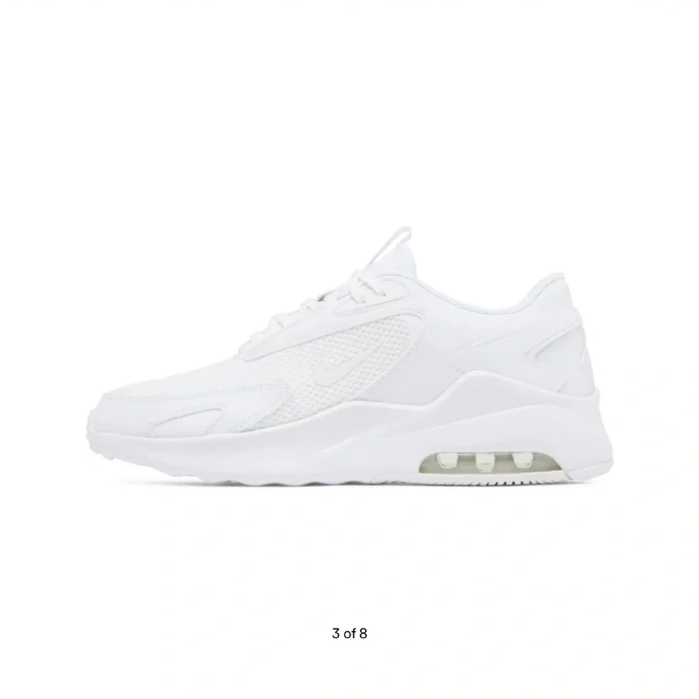 Nike Air Max Bolt (all-white size 7) - Picture 3 of 9